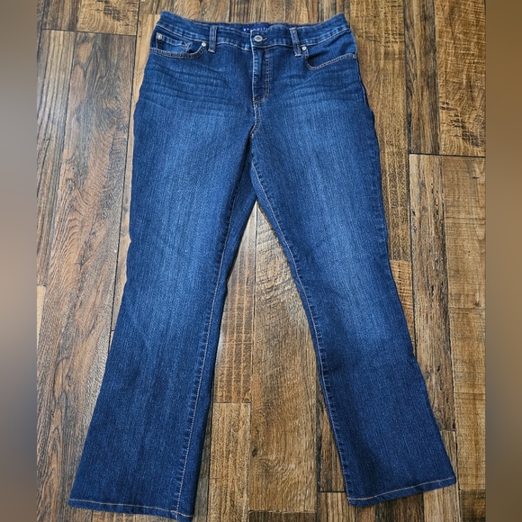 Bandolino Mandie Bootcut‎ Jeans. Size 10 - Picture 1 of 8